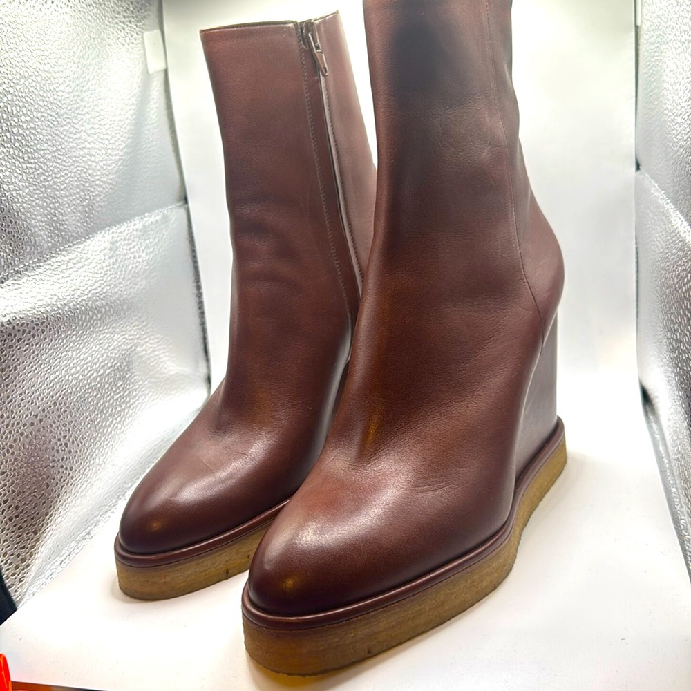 Celine Wedge Boots 80mm